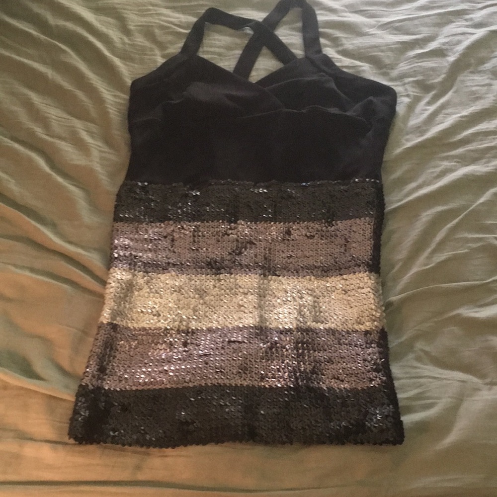 Sequined party dress